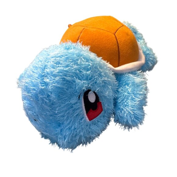 Squirtle Pokémon Plush Toy 10" Soft Stuffed Animal Turtle Blue & Orange - Picture 1 of 2